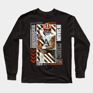 Deshaun Watson Paper Poster Version 10 Long Sleeve T-Shirt